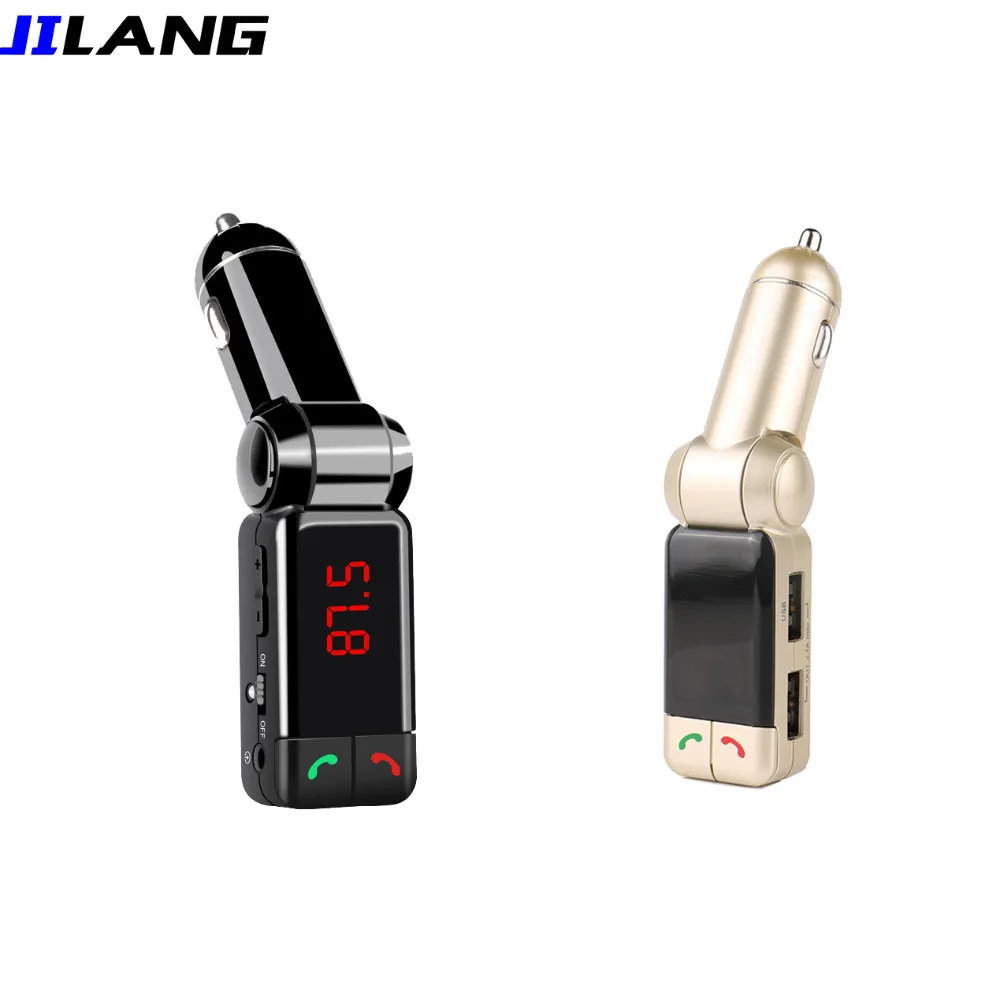 Автомобильный fm передатчик BC06B ЖК дисплей Bluetooth MP3 SD USB зарядное устройство
