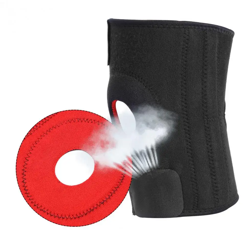 

Posture Corrector Durable Knee Brace Supports Breathable Anti-slip Protector 2 Hook and Loop Straps Knee Pad Belt For Men Women