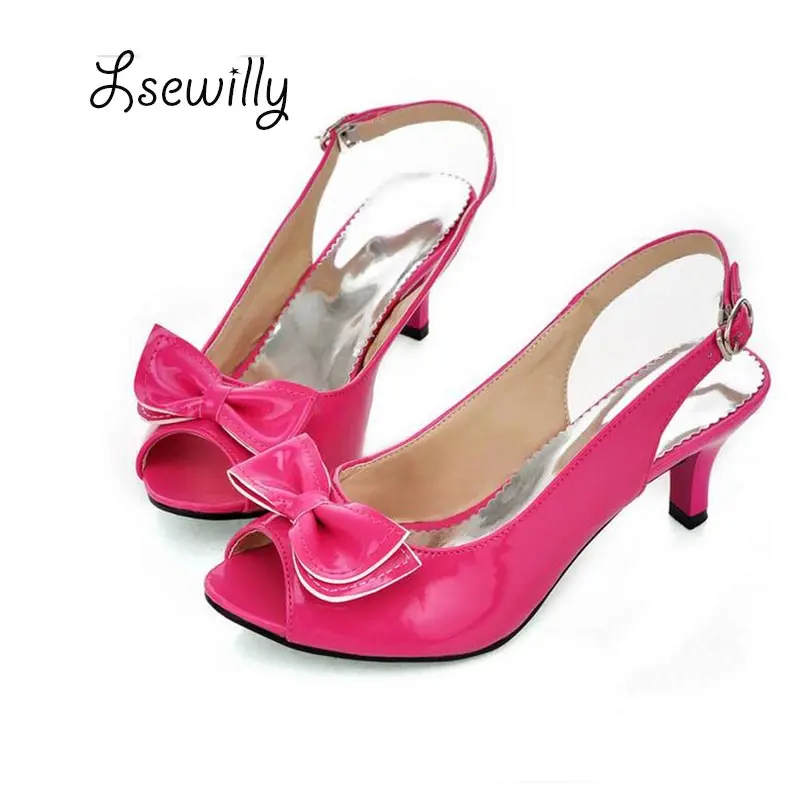 Женские босоножки пикантные Босоножки с открытым носком на низком каблуке
