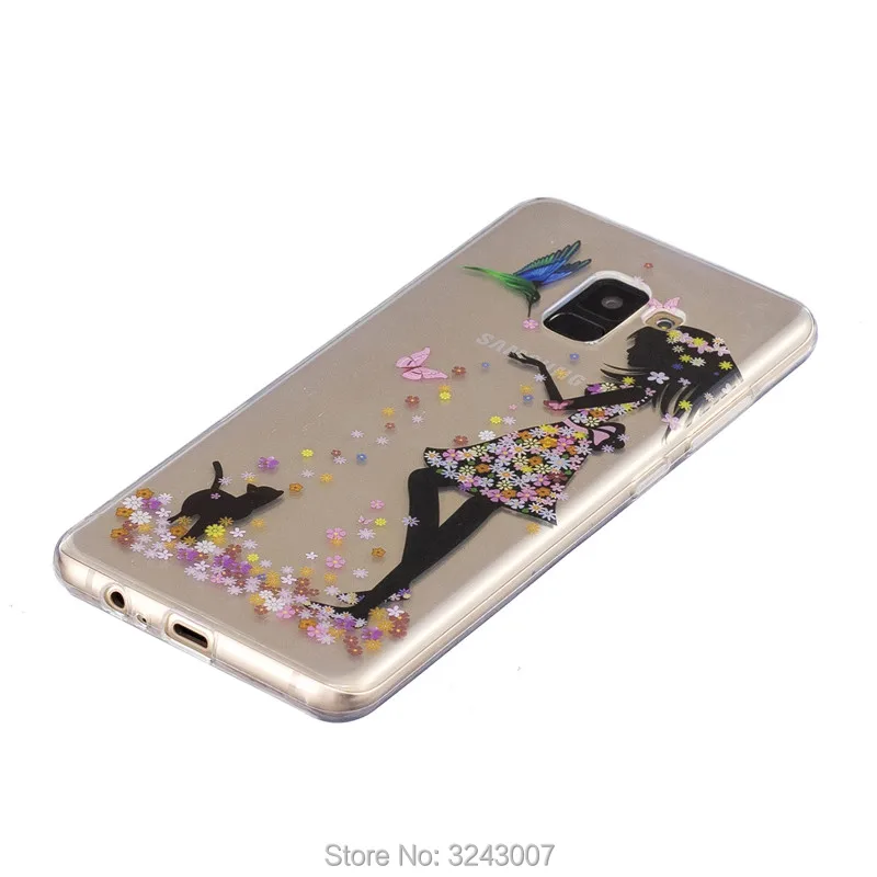 For Samsung Galaxy S8 S8Plus S9 S9Plus Case Cover for A8 A8Plus 2018 S4 S5mini Note8 G530 Caes Silicon bags |