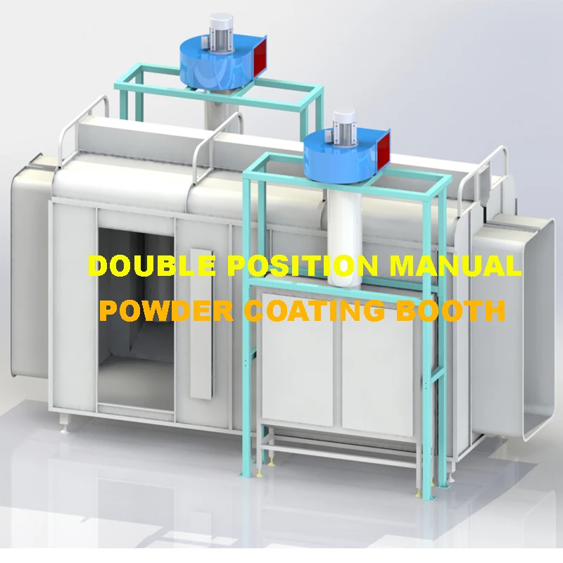 PCBM-480 Customized Electrostatic Manual Powder Coating Booth Recovery System | Автомобили и мотоциклы