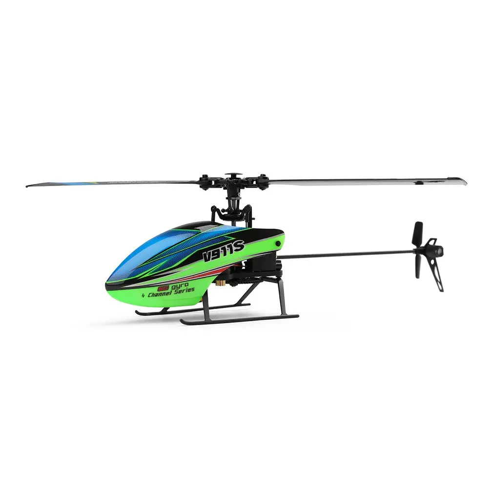 Wltoys V911S самолет четыре пути один без пропеллера Aileron самолет пульт дистанционного управления без aileron дизайн лист ребенок подарок игрушки