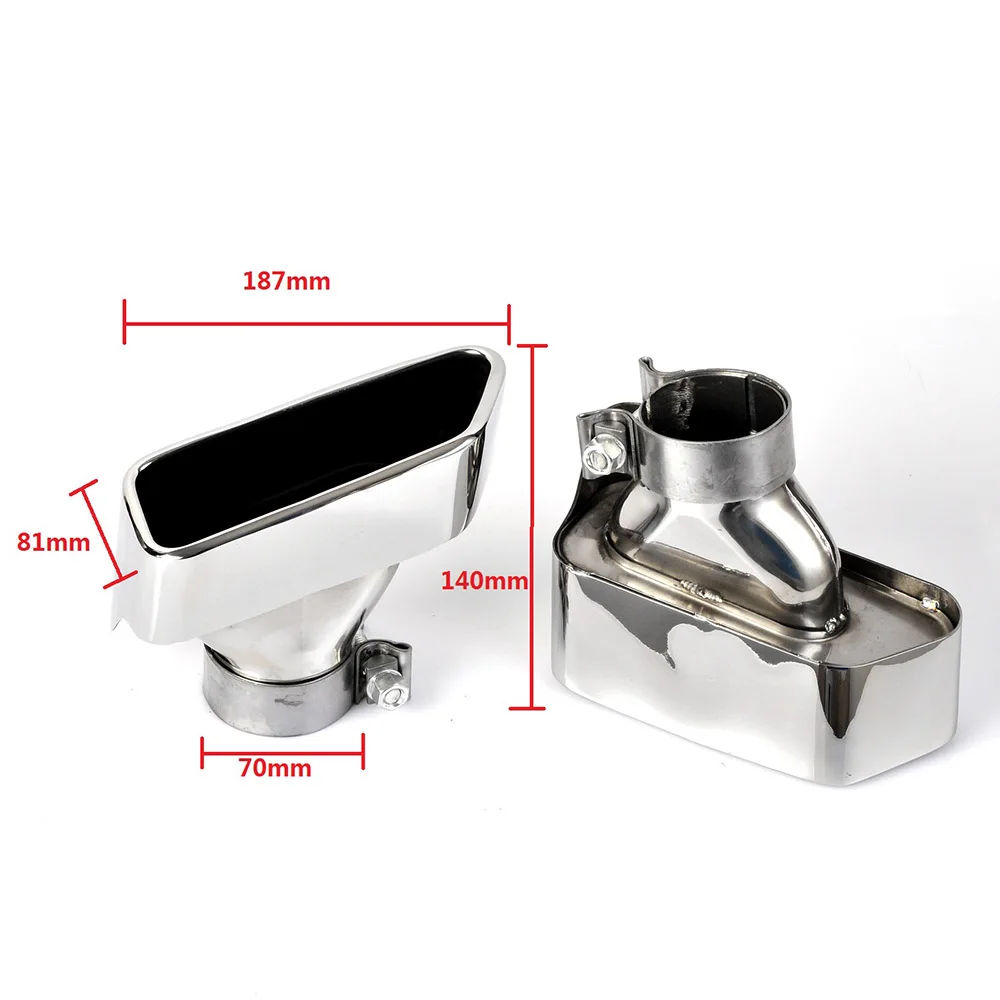 Высококачественные наконечники выхлопной трубы из нержавеющей стали 304