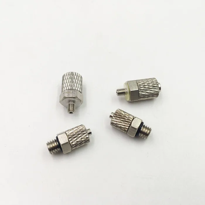

5Pcs M3/M4/M5/M6 - 3/46mm OD tube/pipe Straight Pneumatic Pipe Air Hose Quick Fitting Mini Connector