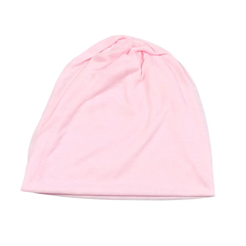 Корейский унисекс тюрбан шляпа полиэстер карамельный цвет головы набор осень