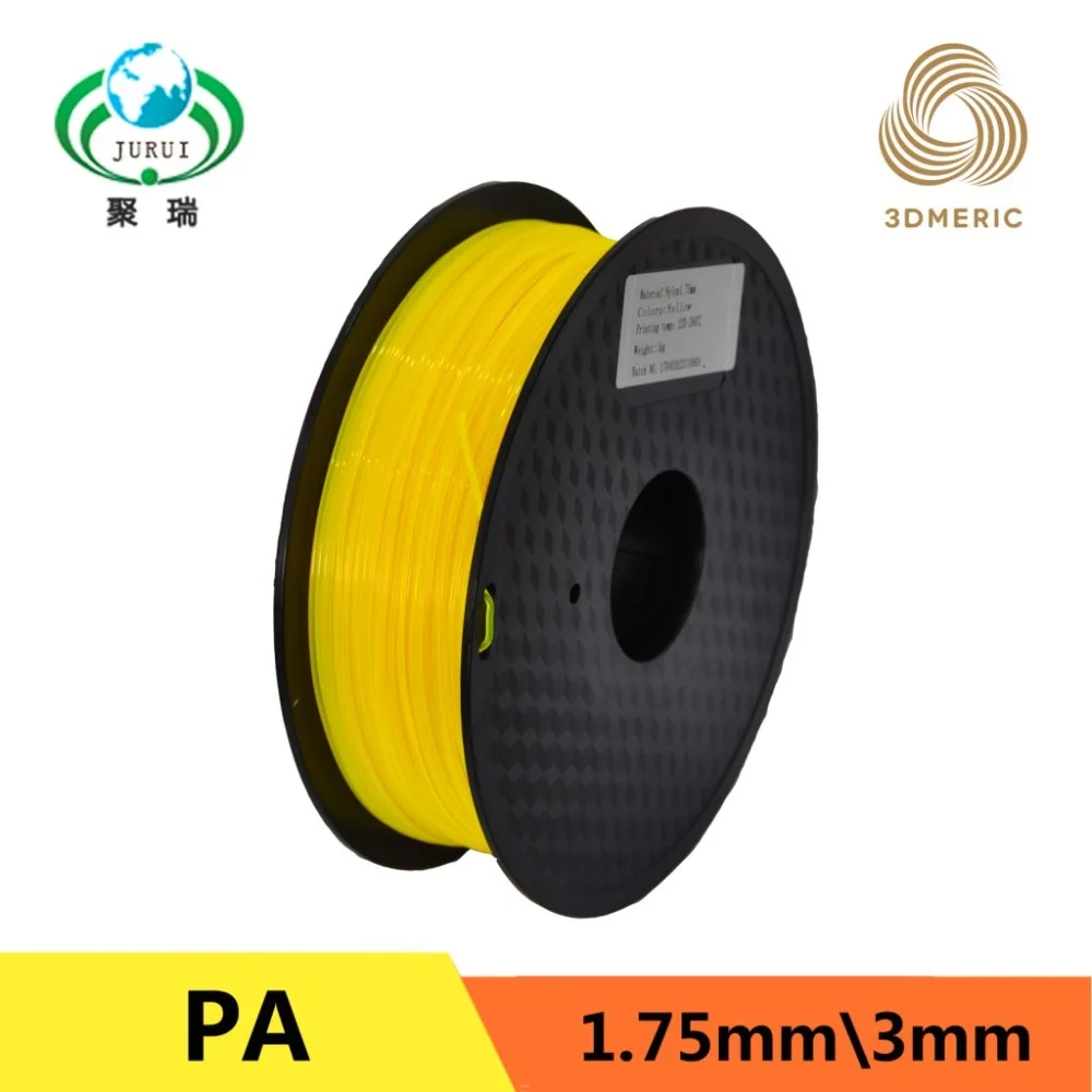1 75 мм PA нейлон 3D принтер нити для MakerBot RepRap UP Mendel 1кг/катушка Принтер Нити расходные