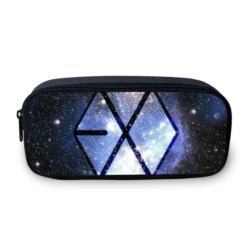 Золотой VEEVANV EXO письмо пинт пенал для девочек школьная кошельки милый мультфильм кошелек модная детская сумка для хранения Для женщин большой кошелек - Цвет: Золотой