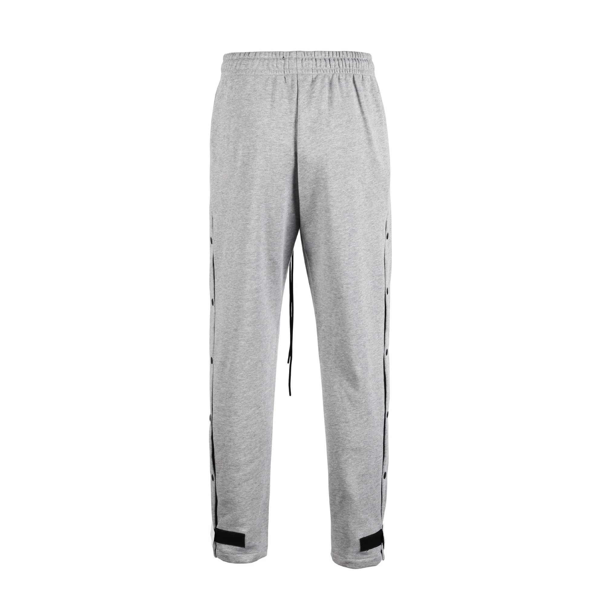 QoolXCWear, спортивные штаны с боковой застежкой, в стиле хип-хоп, Kanye, длинные штаны для бега, свободные, махровые, хлопковые брюки