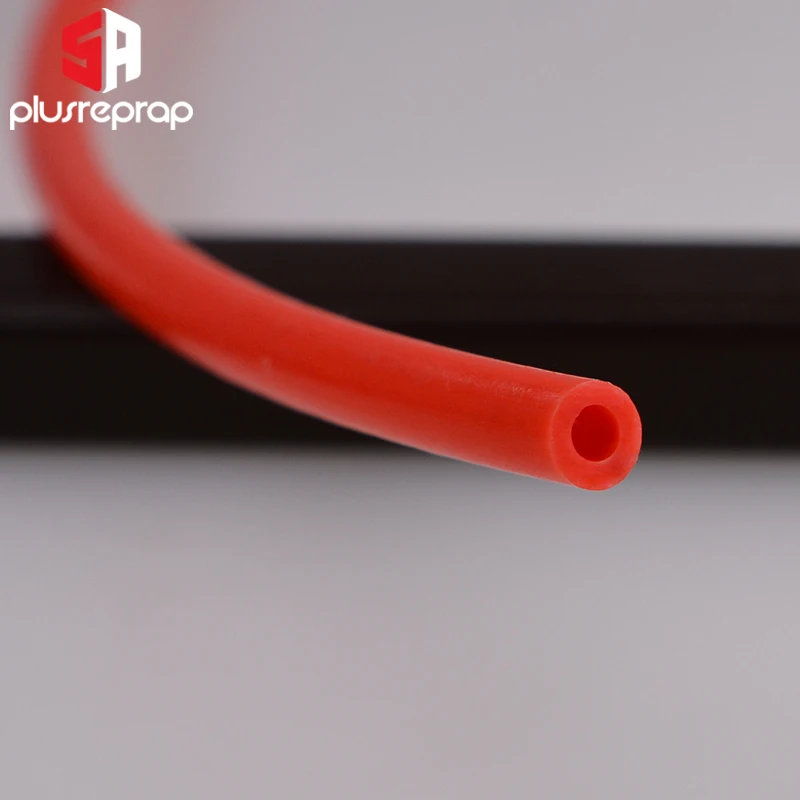 1 метр 2x4 мм ID 2 мм OD 4 мм PTFE трубка для 3D-принтера части трубы Боуден J-head 1,75 мм нить направляющая трубка
