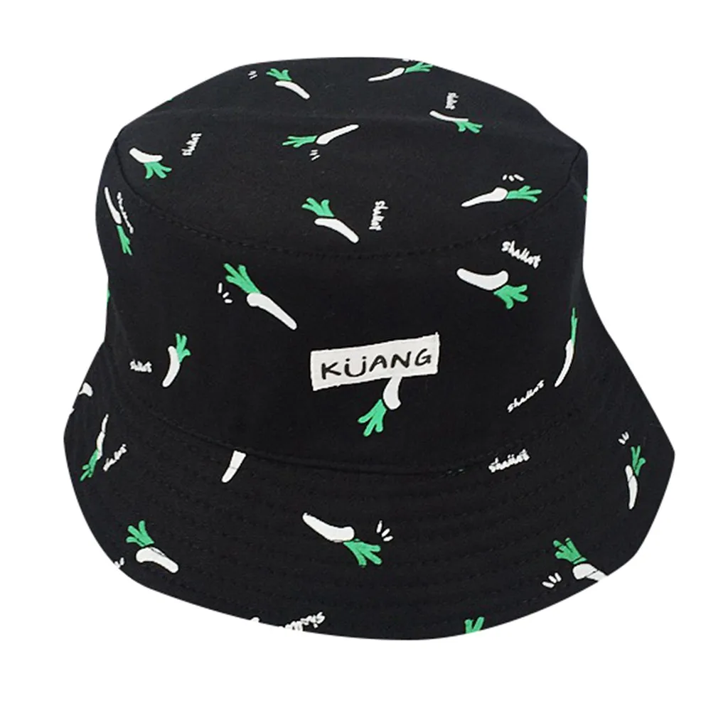 JAYCOSIN Панама мужская шляпа женская летняя с принтом банана желтая Bob Gorros Рыбацкая