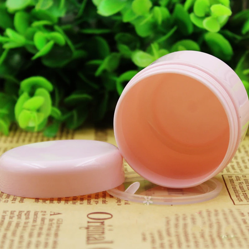 10 г/20 г/50/100g бутылки многоразового использования Пластик пустой Макияж Jar горшок крем для лица/лосьон/контейнер для косметики