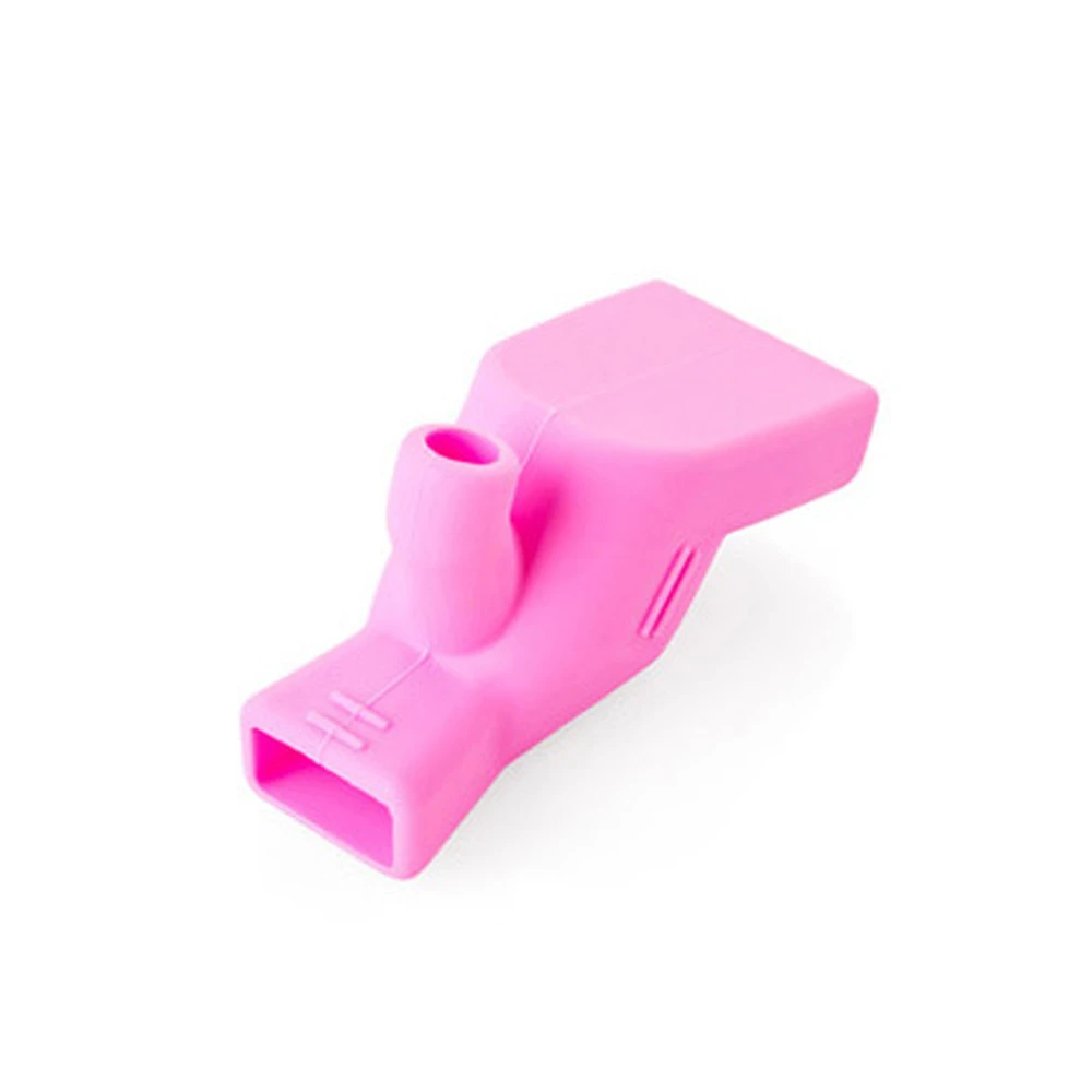 Pink 3 цвета, высококачественный детский кран для мытья рук, расширитель фонтана, силиконовый кран, кухонный кран, аксессуары - Цвет: Pink