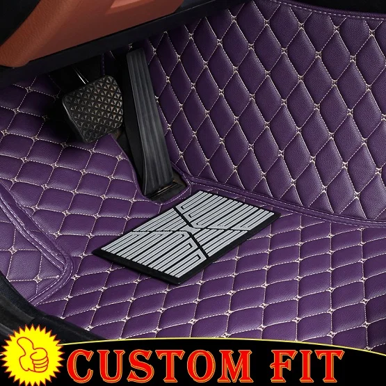 Purple Подходит для Hyundai Azera 2011 2012 2013 автомобильные коврики для авто коврики Ковры - Название цвета: Purple