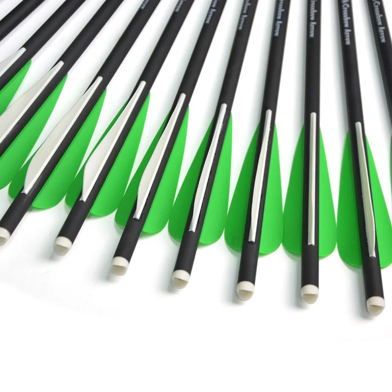 Sharrow 6 Pcs Crossbow arrows 16&quot 17&quot Carbon Arrow Hunting Archery Arrows | Спорт и развлечения