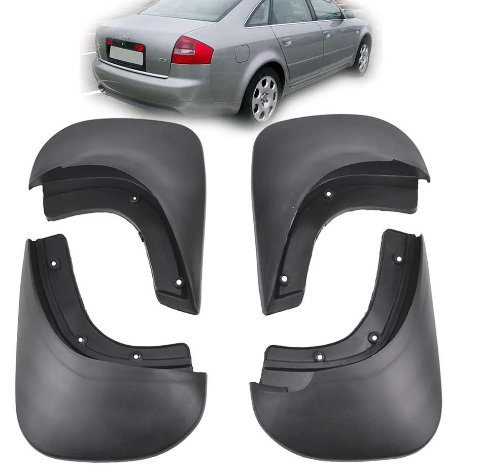Набор брызговиков от грязи для AUDI A6 C5 1998 ~ 2005 седан 2004 2003 2002 2001 2000 Брызговики