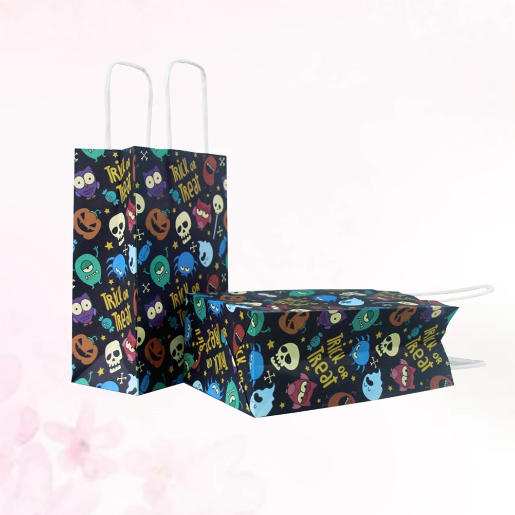 10 шт бумажный мешок Хэллоуин мульти узоры портативный подарок Сумочка для конфет