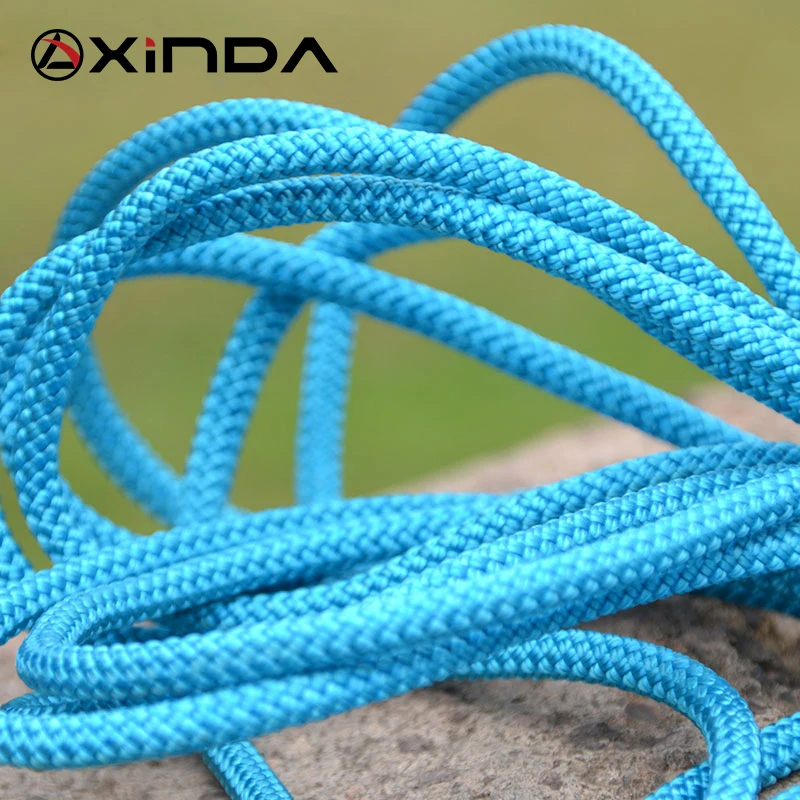 XINDA 10 м XINDA Профессиональный Скалолазание Веревка 6 мм Диаметр 7KN Высокопрочное оборудование веревка безопасности веревка для выживания