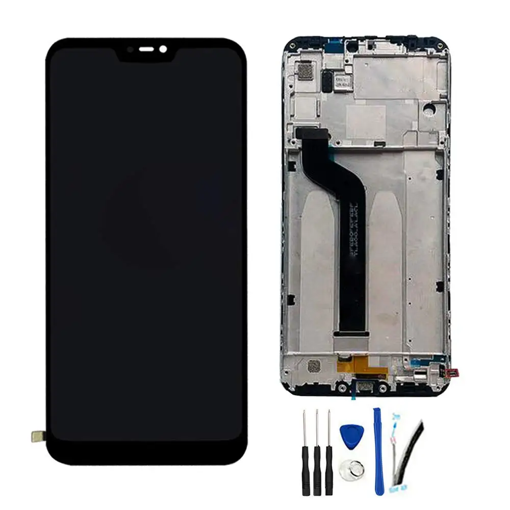 5 84 &quotAAA Качество IPS LCD + рамка для Xiaomi Mi A2 Lite ЖК экран Замена Redmi 6 Pro 2280*1080