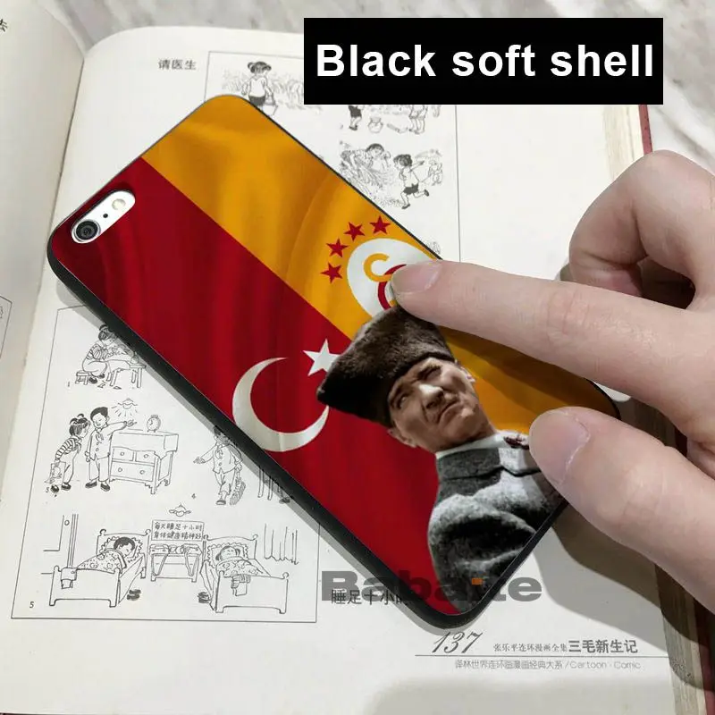 Чехлы для телефонов Babaite Turkey Galatasaray чехлы iPhone 8 7 6 6S Plus 5 5S SE XR X XS MAX