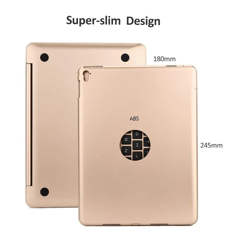Чехол книжка для Apple iPad 9 7 тонкий чехол с Bluetooth клавиатурой нового IPad 2017/2018 7/IPad Air/iPad