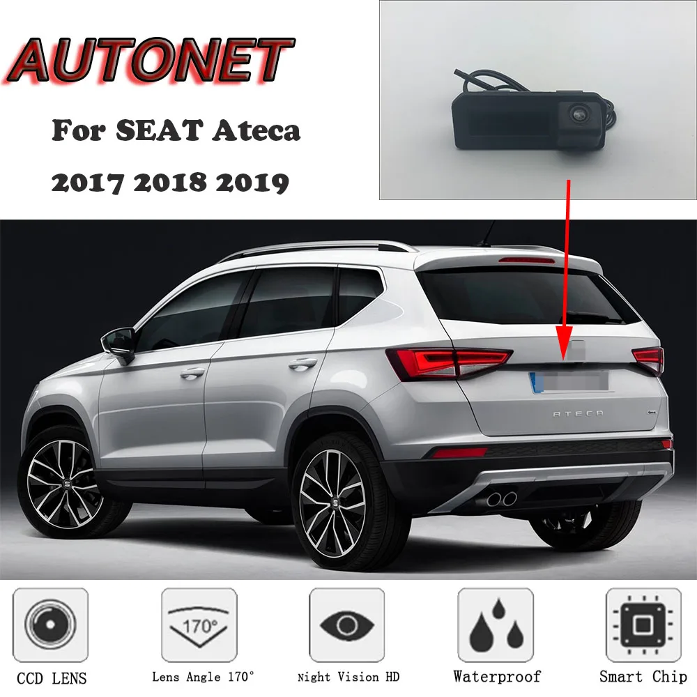 Резервная камера заднего вида для SEAT Ateca 2017 ~ 2019/оригинальный заводской