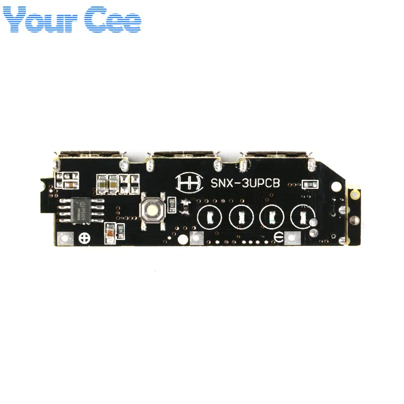 Зарядное устройство для мобильных телефонов 3 USB 5V 2A 1A литий ионный аккумулятор