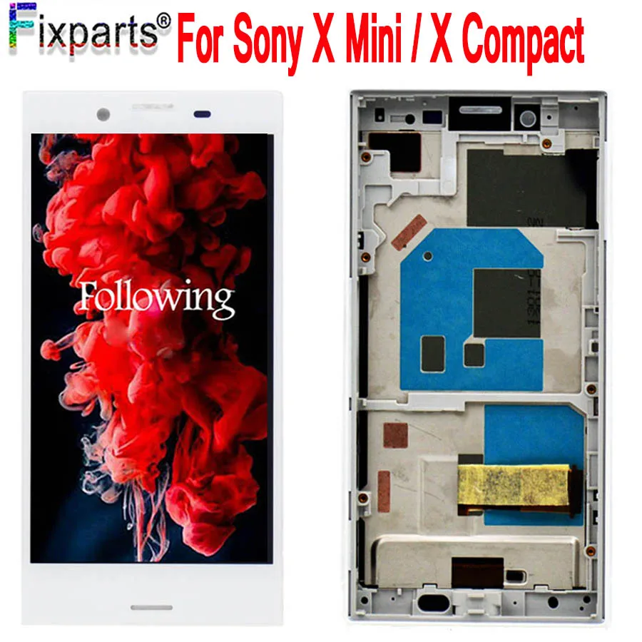 100% Tested 4.6&quot For Sony Xperia X Compact F5321 LCD Display Touch Screen Digitizer Assembly Replacment Mini | Мобильные