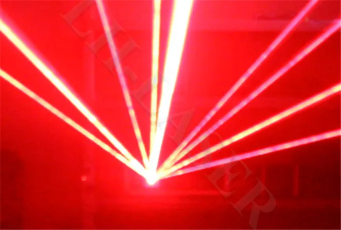 Free Shipping 2W Professional Cheap DMX512 Control Red Color Laser Stage Lighting Good Effect Disco Party Indoor | Освещение