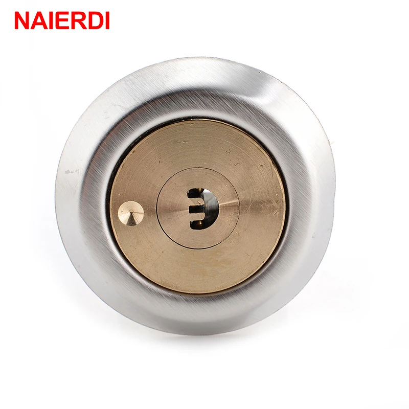Входной дверной замок NAIERDI цилиндрический медный сердечник с умными клавишами