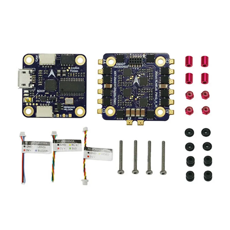 Контроллер полета LDARC/Kingkong 20*20 мм 2 слоя KK Flytower 12A 20A BLheli_S ESC & BETAFLIGHT F4 с OSD для RC