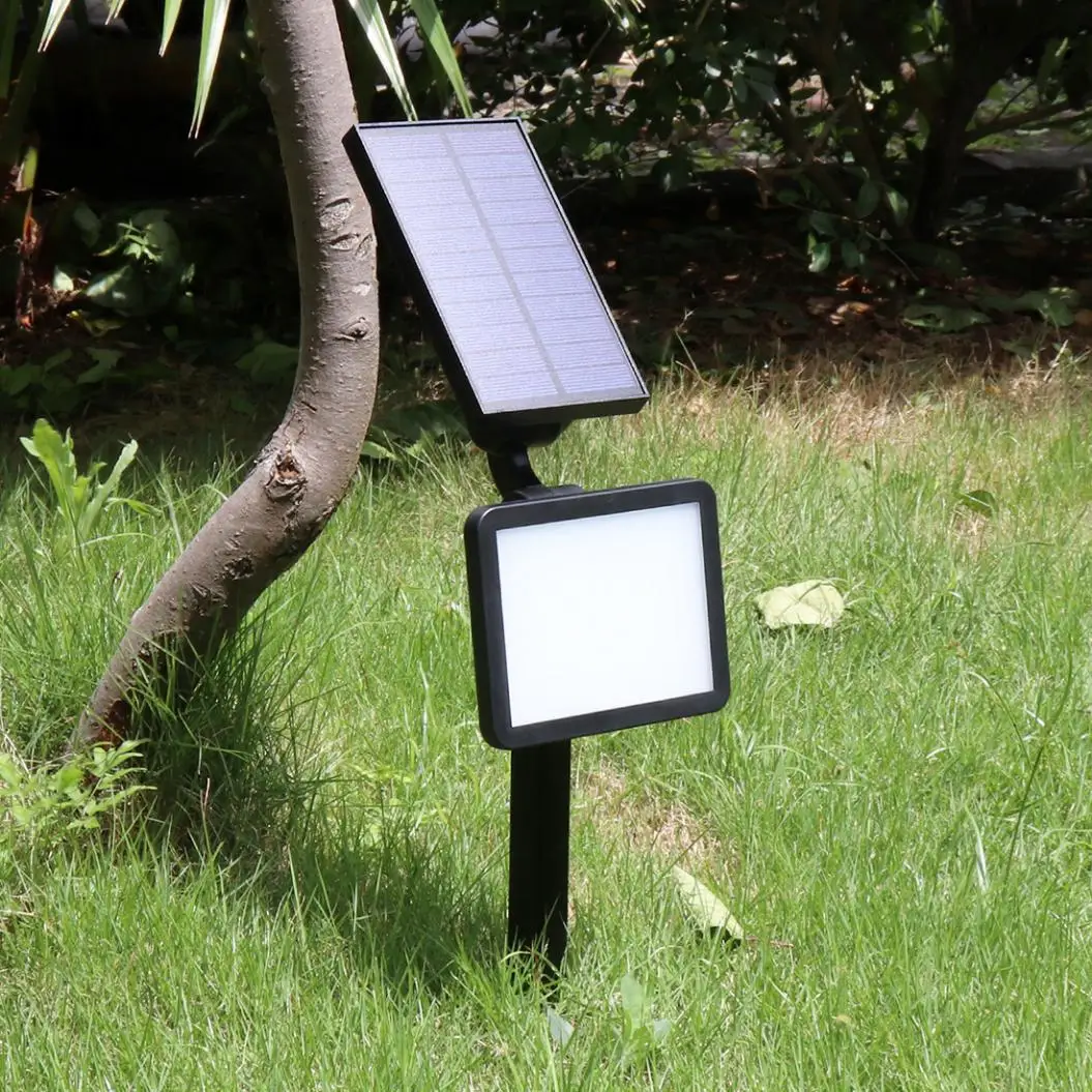 Наружная Водонепроницаемая 48 LED портативная солнечная энергетическая лампа с