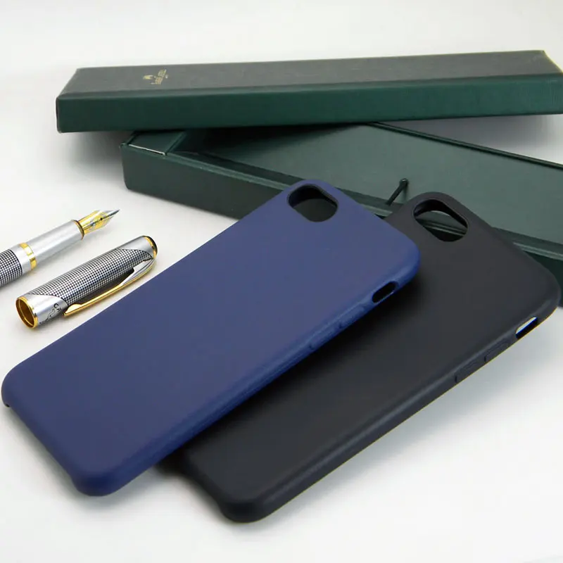 Кожаный Стильный силиконовый мягкий чехол для iphone 7 Plus с внутренней подкладкой