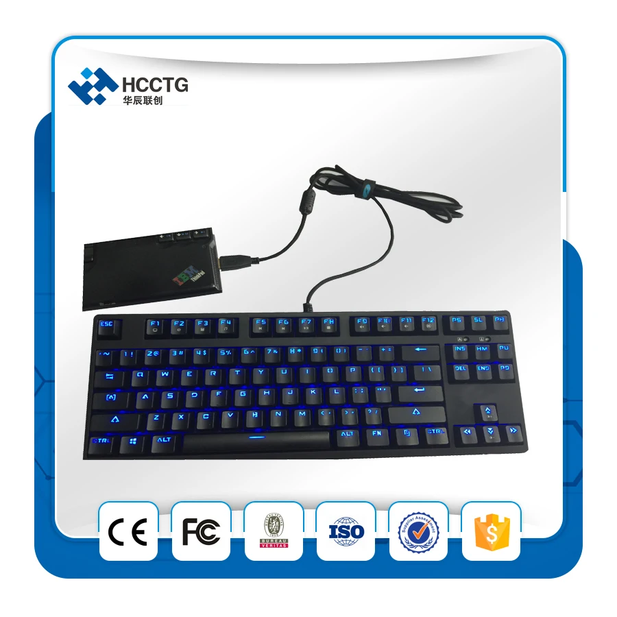 Проводная Механическая игровая клавиатура с белой подсветкой Cherry MX|Клавиатуры| |