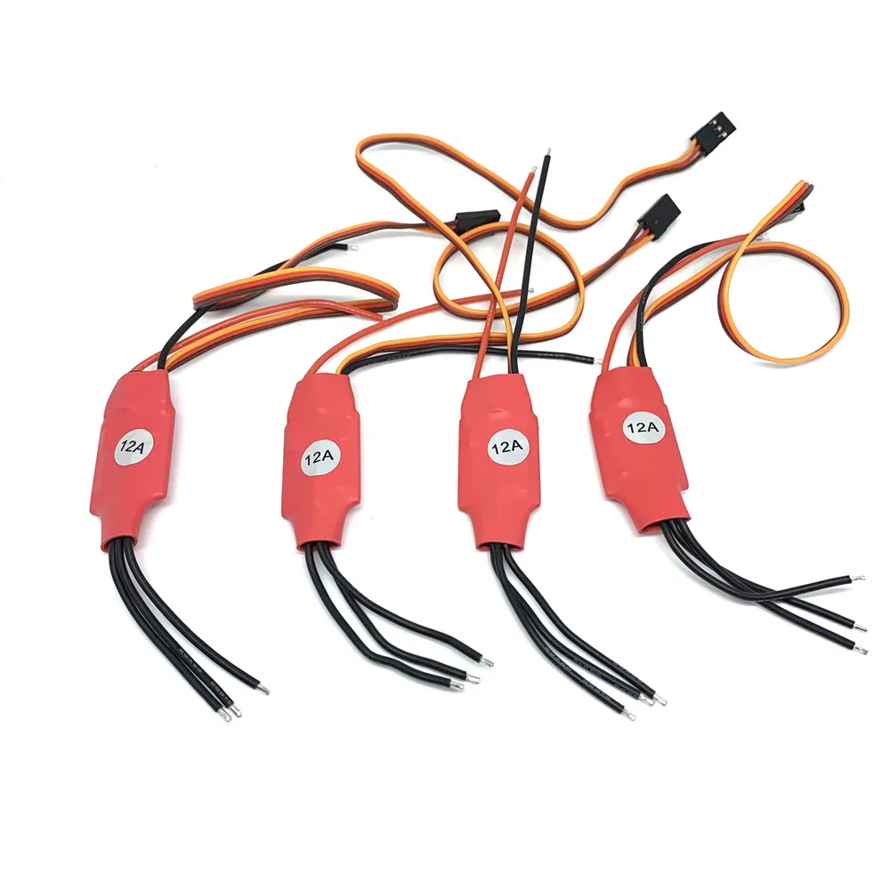 4 шт. 2 3S 12AMP 12A Simon K SimonK бесщеточный ESC w/BEC Quad Multi APM для 180 210 250 290 Mini Quadcopter copter|Детали и