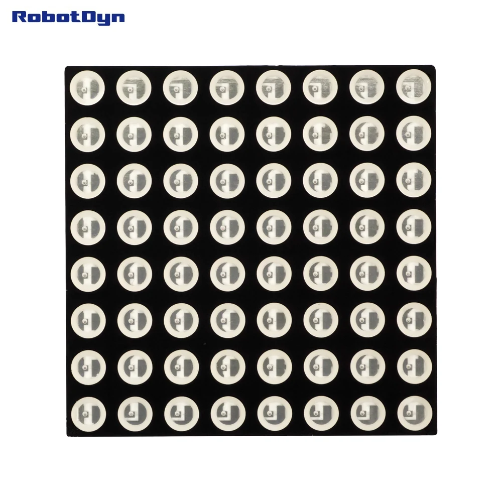 Матричный светодиодный модуль 8x8. Синий цвет. 1 2 дюйма 32x32 мм. Драйвер MAX7219/7221|driver led|