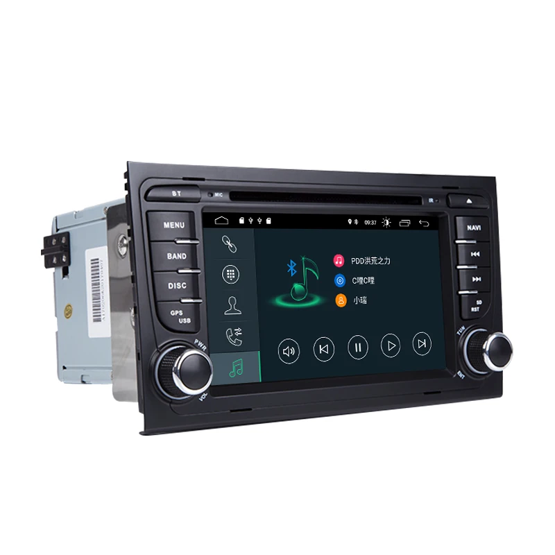 Автомобильный радиоприемник DSP IPS 2 din Android 10 DVD-проигрыватель для Audi A4 B6 B7 S4 RS4 SEAT Exeo