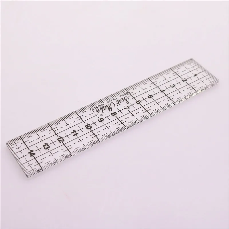 

1pcs Black 3 * 15cm Tailor Made In Taiwan Sewing Patchwork Ruler Professional Patchwork Tool