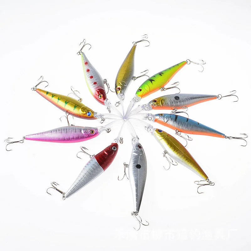 1 шт. Минноу заманить воблер Жесткий приманки 11 см 10 г Jiging искусственные Swimbbait