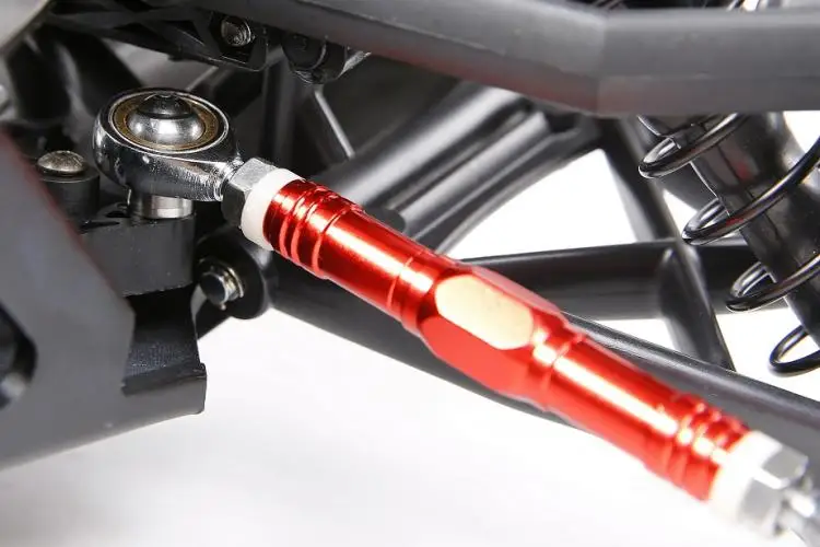 2 шт. симметричная Тяговая тяга для HPI ROVAN bajer 5B 5T 5SC KM KINGMOTOR T1000 SS KSRC001 002|pull rod|steering rodlink