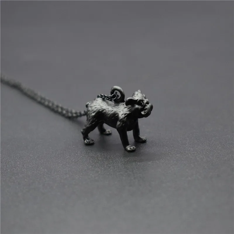 Vintage Retro Pug Pendant Necklaces Cute Charm Jewellery | Украшения и аксессуары