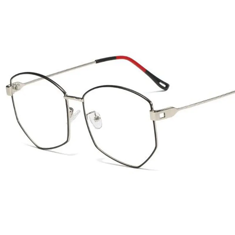 2020 Простые ретро полигональные очки оправа для мужчин и женщин мужские