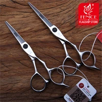 fenice japan 440c 6 inch professional hair stylist cutting straight scissors barber shops salon tools