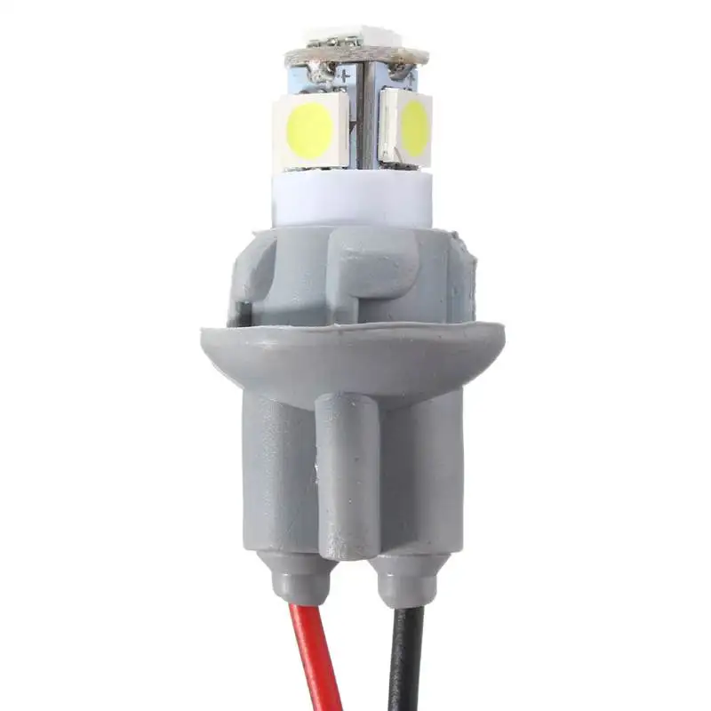 5 шт./компл. Янтарная лампа для габаритных огней T10 5050 SMD крыши ходовые огни