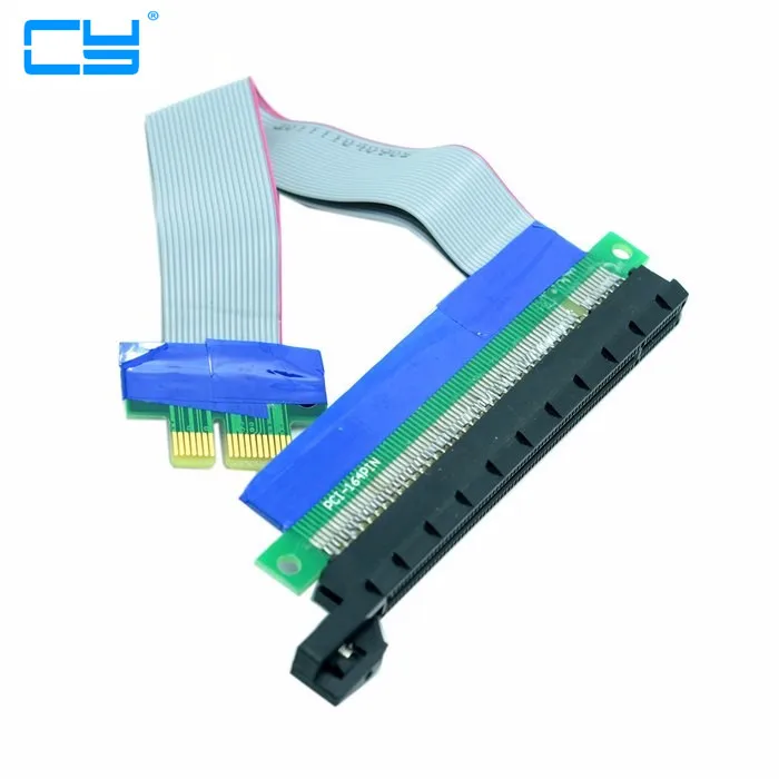 5 шт. Riser PCI-E pcie PCI-Express PCI Express 1x 16x pci-e x1 x16 Удлинительный гибкий кабель удлинитель