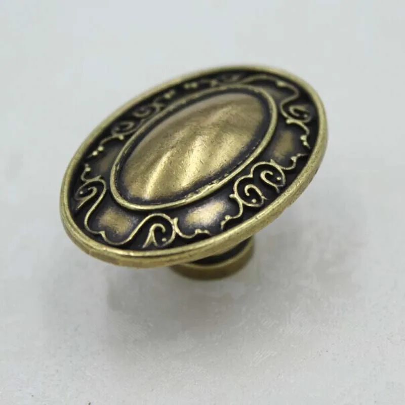 

Kitchen Cabinet Knob Bronze Drawer knob Pull Antique Brass Dresser Cupboard door Handlesknob vintage furniture decorate knobs