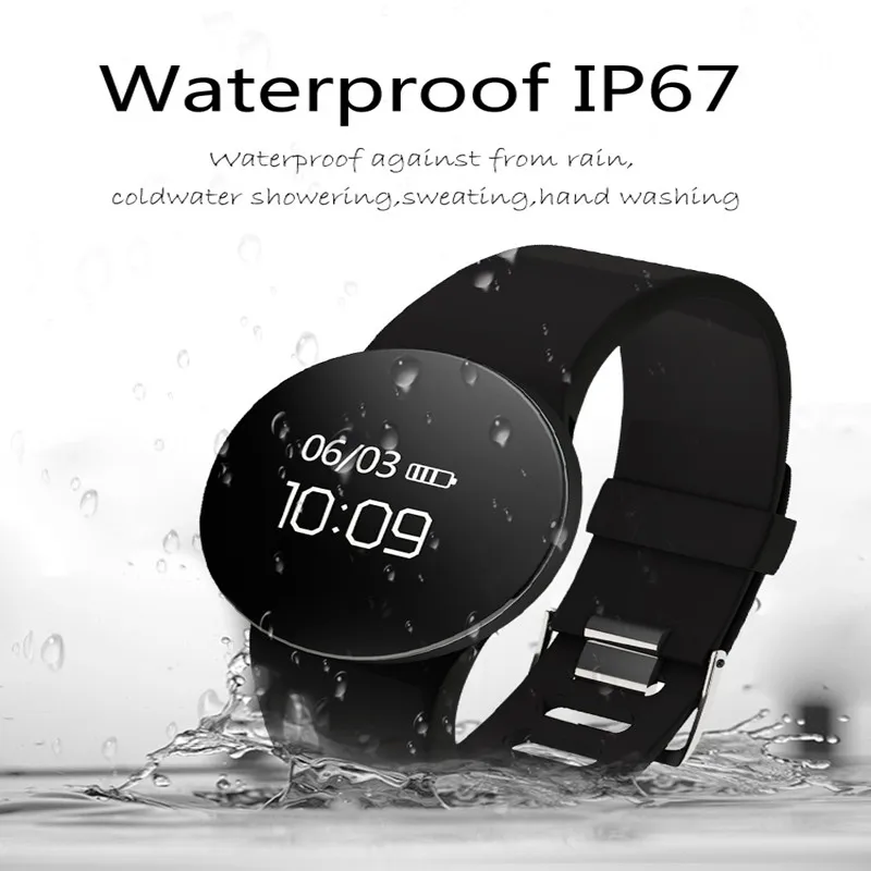 Смарт-Браслет спортивный счетчик шагов водостойкие Bluetooth Синхронизация