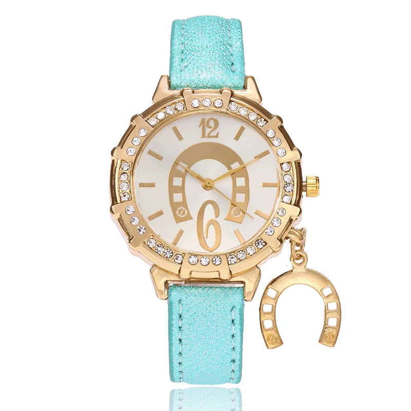 Женские часы с кристаллами LASPERAL минималистичные цифрами кварцевые из