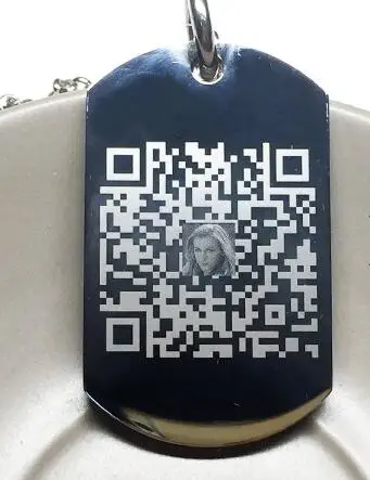Персонализированные ID армейские бирки ожерелье на заказ из нержавеющей стали