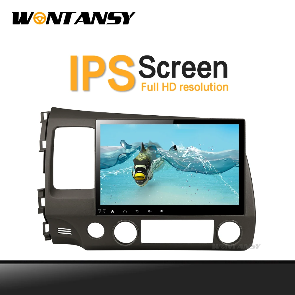 2G android автомобильный dvd gps плеер для honda civic 2006-2011 с радио навигация поддержка