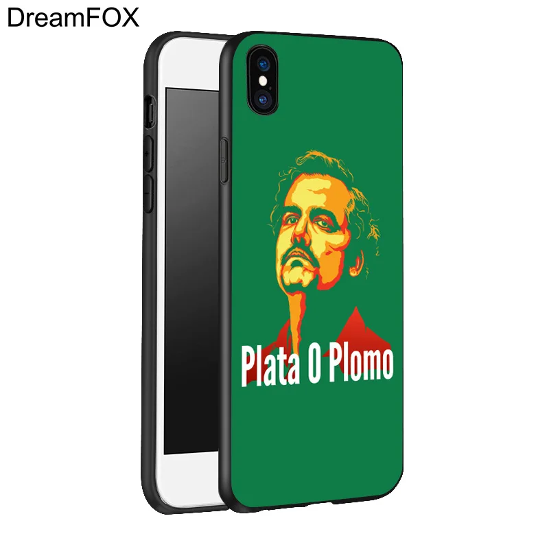 DREAMFOX K149 черный мягкий силиконовый чехол из ТПУ для Apple iPhone 11 Pro XR XS Max X 8 7 6 6S Plus 5 5S 5G SE
